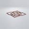 Ekena Millwork Small Loveland Decorative Fretwork Wood Wall Panels, Cherry, 11 3/8"W x 11 3/8"H x 3/8"T WALW12X12X0375LLDCH - alternate 4